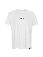Bavlnené tričko Ľúbené Biele - UNISEX