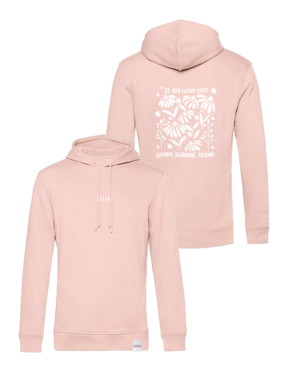 Mikina Ži ako lúčny kvet. Divoko, slobodne, krásne.