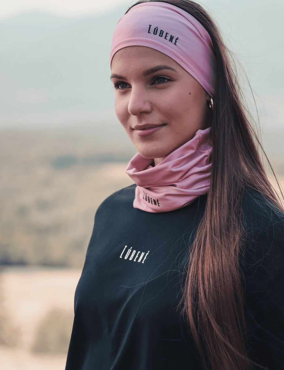 Nákrčník Ružový