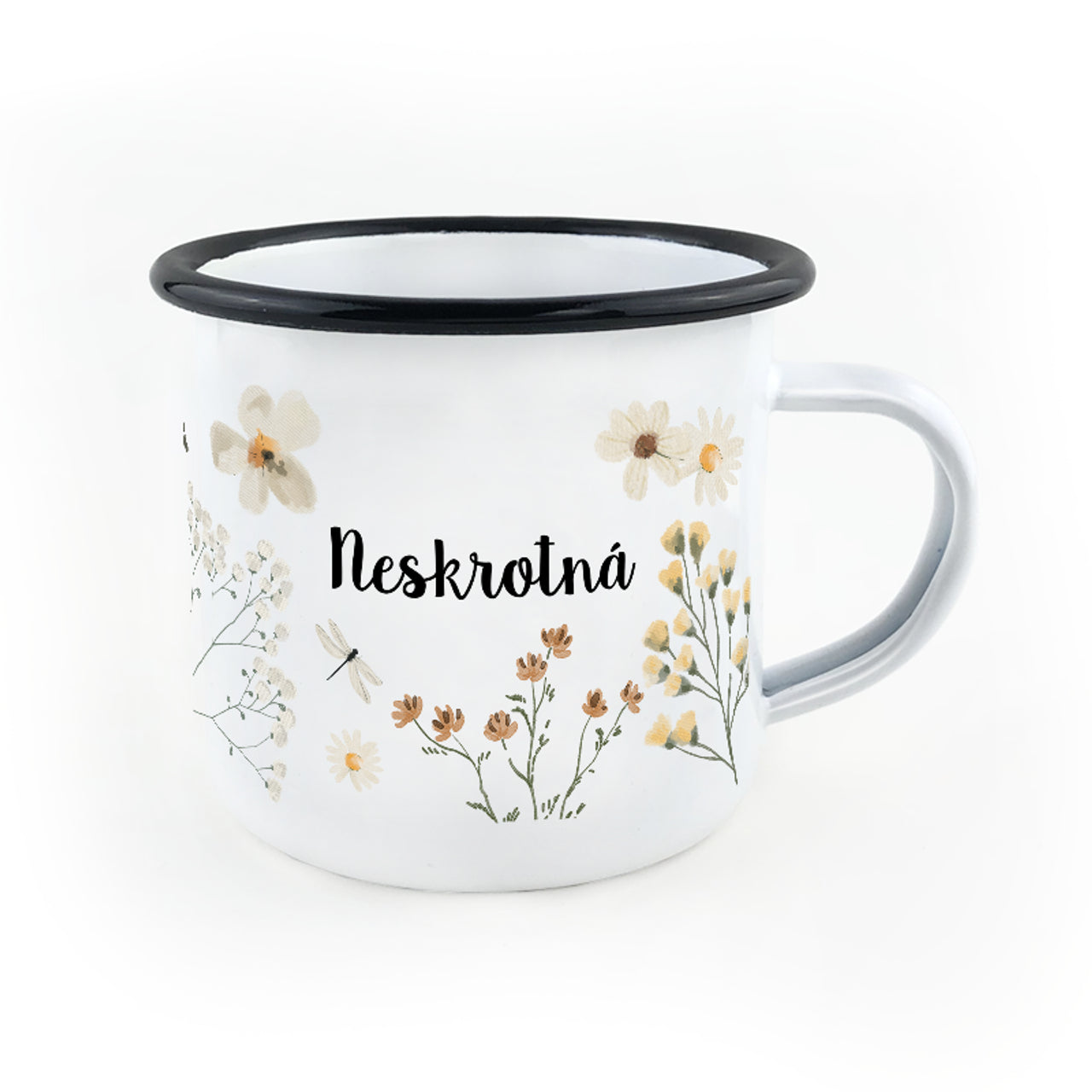 Smaltovaný Hrnček Neskrotná