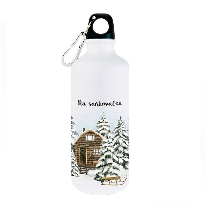 Turistická láhev Na sáňkování