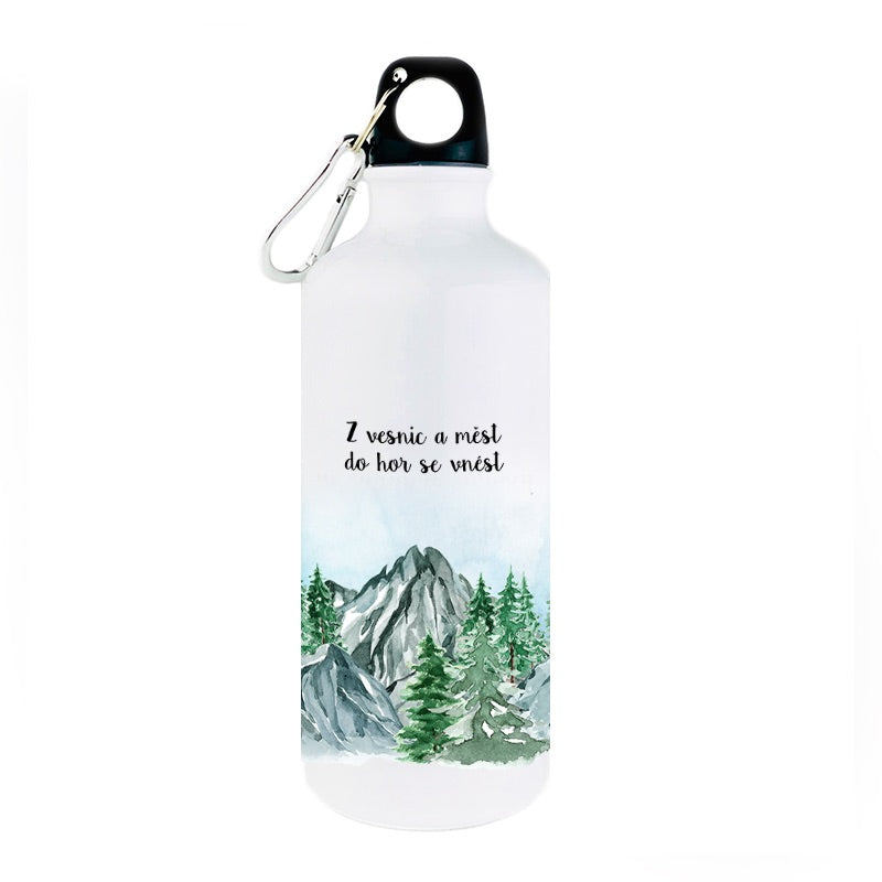 Turistická láhev Z vesnic a měst do hor se vnést